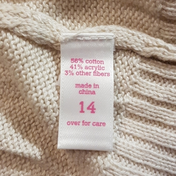 Justice girls knit sweater size 14 New - Picture 3 of 5